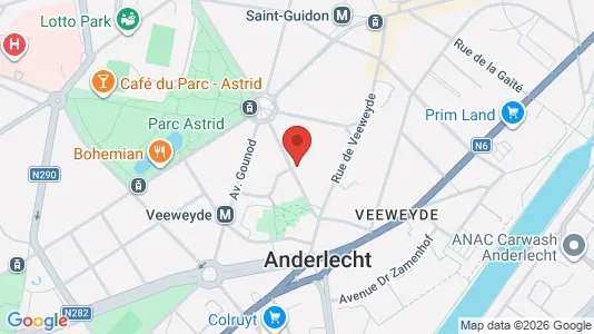 Apartments for rent in Brussels Anderlecht - Photo from Google Street View