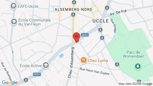 Apartments for rent in Brussels Ukkel - Photo from Google Street View