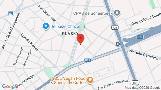 Apartments for rent in Brussels Schaarbeek - Photo from Google Street View