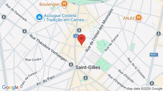 Apartments for rent in Brussels Sint-Gillis - Photo from Google Street View