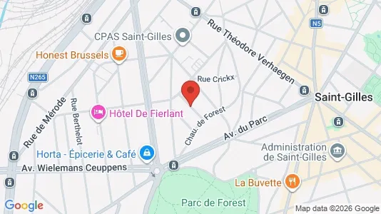 Apartments for rent in Brussels Sint-Gillis - Photo from Google Street View