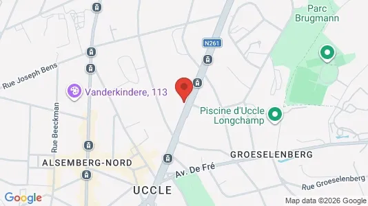 Apartments for rent in Brussels Ukkel - Photo from Google Street View
