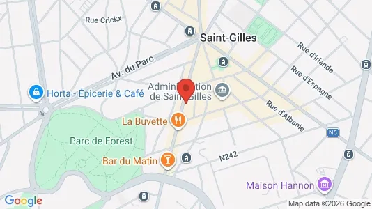 Apartments for rent in Brussels Sint-Gillis - Photo from Google Street View
