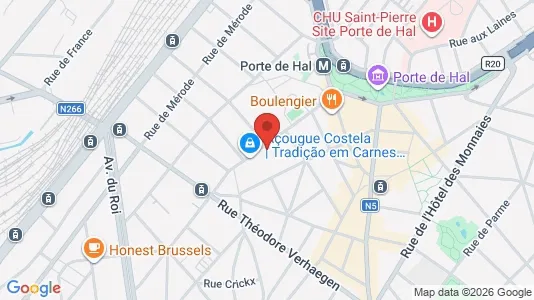 Apartments for rent in Brussels Sint-Gillis - Photo from Google Street View