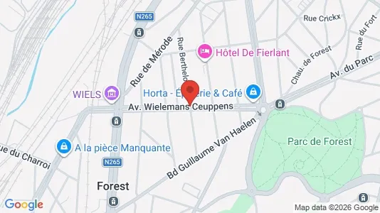 Apartments for rent in Brussels Vorst - Photo from Google Street View
