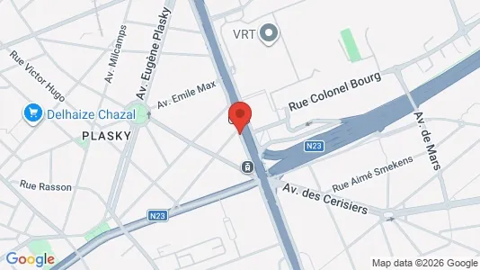 Apartments for rent in Brussels Schaarbeek - Photo from Google Street View
