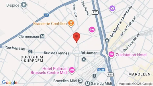 Apartments for rent in Brussels Anderlecht - Photo from Google Street View
