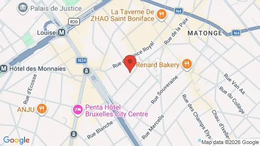 Apartments for rent in Brussels Elsene - Photo from Google Street View