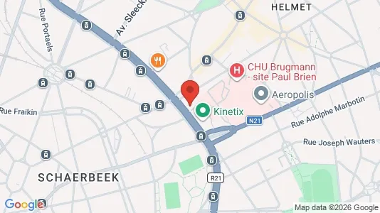 Apartments for rent in Brussels Schaarbeek - Photo from Google Street View