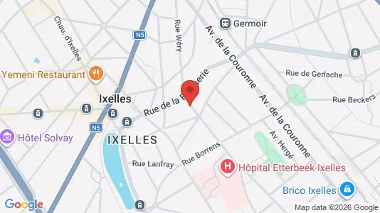 Apartments for rent in Brussels Elsene - Photo from Google Street View