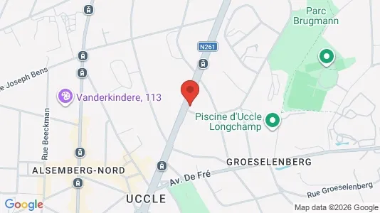 Apartments for rent in Brussels Ukkel - Photo from Google Street View