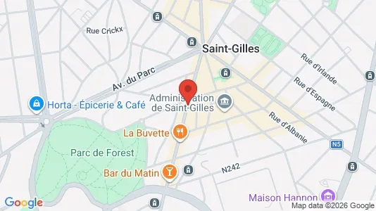 Apartments for rent in Brussels Sint-Gillis - Photo from Google Street View