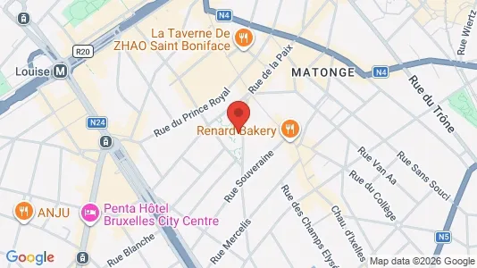 Apartments for rent in Brussels Elsene - Photo from Google Street View