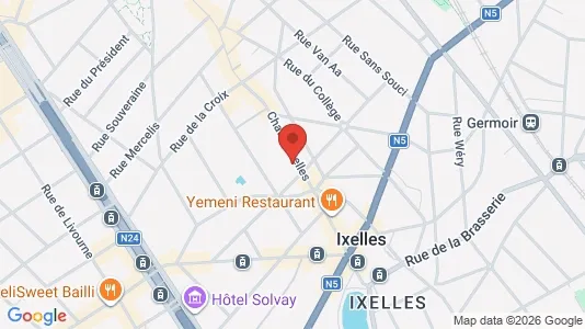 Apartments for rent in Brussels Elsene - Photo from Google Street View