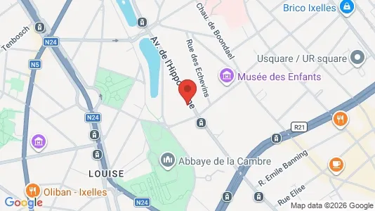 Apartments for rent in Brussels Elsene - Photo from Google Street View