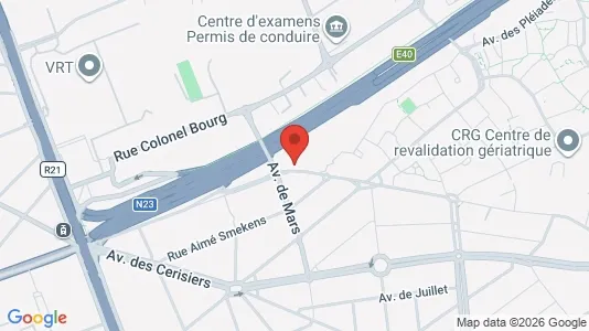 Apartments for rent in Brussels Schaarbeek - Photo from Google Street View