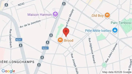 Apartments for rent in Brussels Elsene - Photo from Google Street View