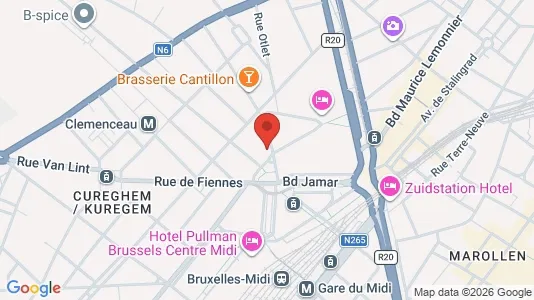Apartments for rent in Brussels Anderlecht - Photo from Google Street View