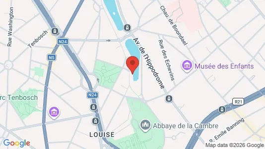 Apartments for rent in Brussels Elsene - Photo from Google Street View