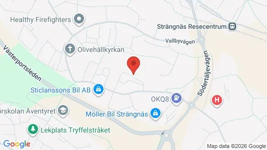 Apartments for rent i Strängnäs - kort over placeringen