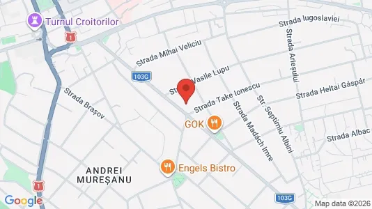 Apartments for rent i Cluj-Napoca - kort over placeringen