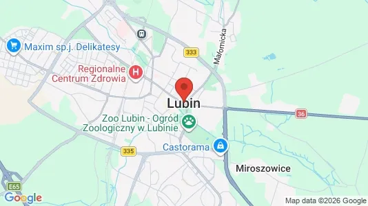 Apartments for rent in Lubiński - Photo from Google Street View