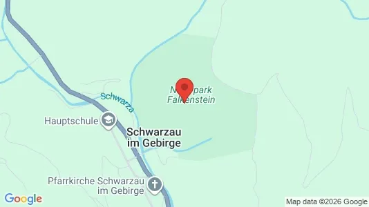 Apartments for rent i Schwarzau im Gebirge - kort over placeringen