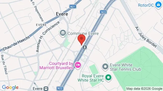 Apartments for rent in Brussels Evere - Photo from Google Street View