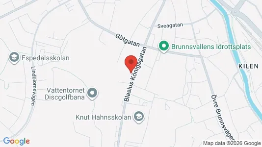 Apartments for rent i Ronneby - kort over placeringen