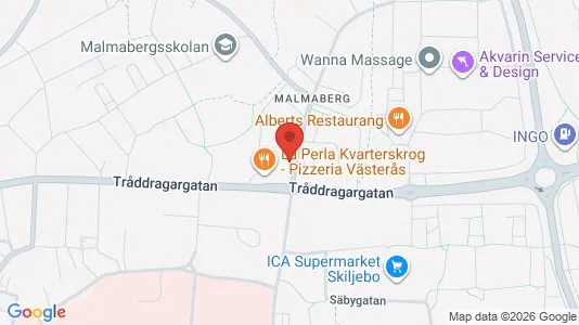 Apartments for rent i Västerås - kort over placeringen