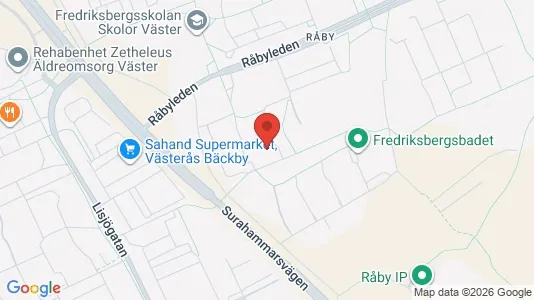 Apartments for rent i Västerås - kort over placeringen