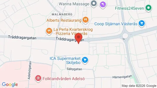 Apartments for rent i Västerås - kort over placeringen