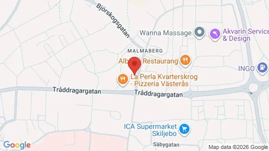 Apartments for rent i Västerås - kort over placeringen