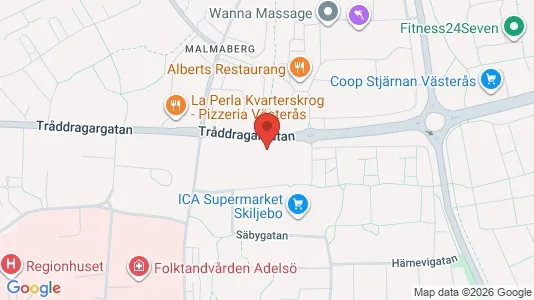 Apartments for rent i Västerås - kort over placeringen