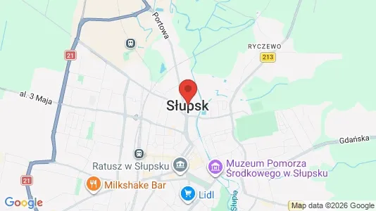 Apartments for rent in Słupsk - Photo from Google Street View