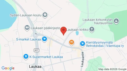 Apartments for rent i Laukaa - kort over placeringen