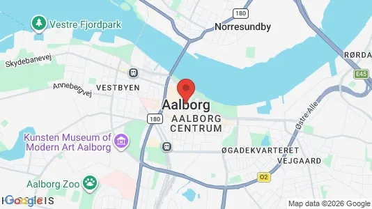 Apartments for rent i Aalborg Center - kort over placeringen