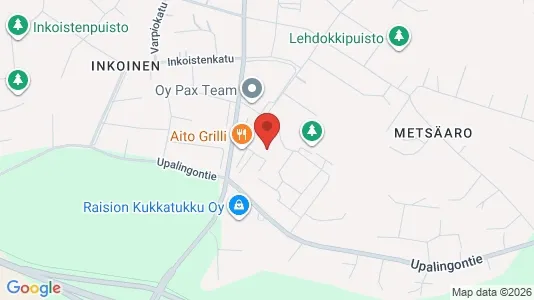 Apartments for rent in Raisio - Photo from Google Street View