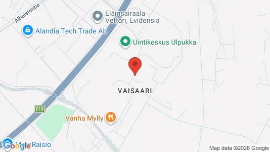 Apartments for rent in Raisio - Photo from Google Street View