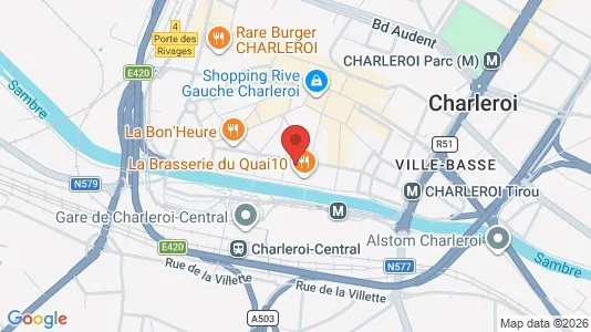 Apartments for rent in Charleroi - Photo from Google Street View