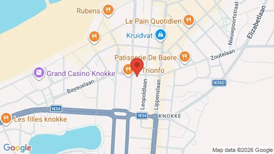 Apartments for rent in Knokke-Heist - Photo from Google Street View