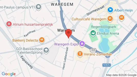 Apartments for rent in Waregem - Photo from Google Street View