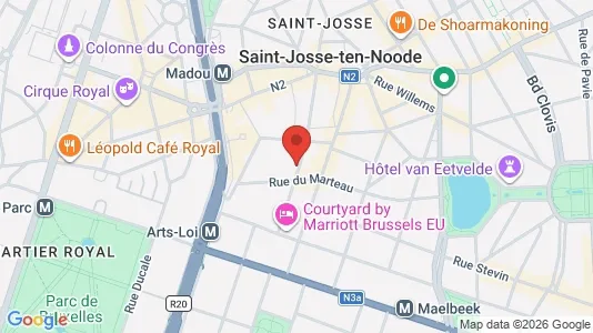 Apartments for rent in Brussels Sint-Joost-ten-Node - Photo from Google Street View