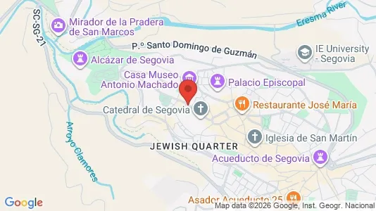 Apartments for rent in Segovia - Photo from Google Street View