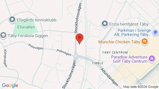 Apartments for rent i Täby - kort over placeringen