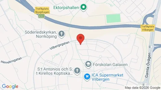 Apartments for rent i Norrköping - kort over placeringen