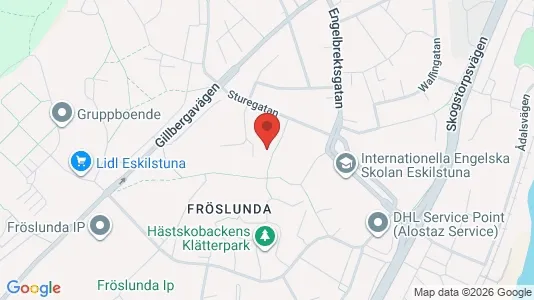 Apartments for rent i Eskilstuna - kort over placeringen