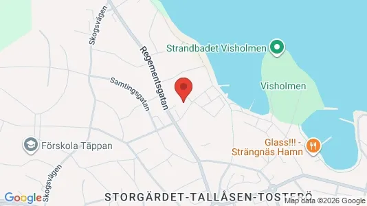 Apartments for rent i Strängnäs - kort over placeringen