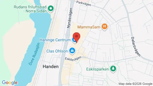 Apartments for rent i Haninge - kort over placeringen