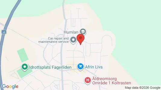 Apartments for rent i Fagersta - kort over placeringen